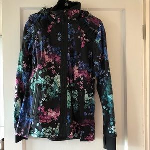 Lululemon Floral Windbreaker